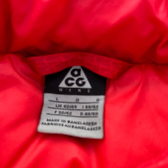 Vintage Nike ACG Bubble Vest Larg 90s Goose Down Puffer Color Block - Picture 5 of 10